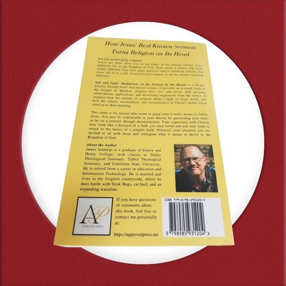 Salt and Light: Talks and Writings on the Sermon on the Mount (Paperback or Soft - Picture 3 of 3